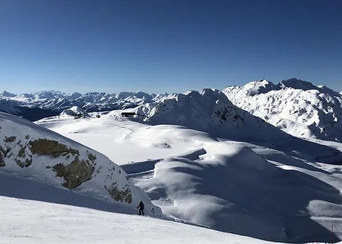 Le Levasset Vue Montagne Proche Pistes * 拉普拉涅